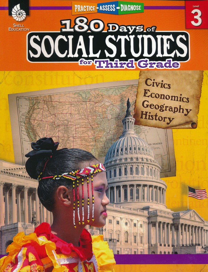 180 Days of Social Studies for Third Grade