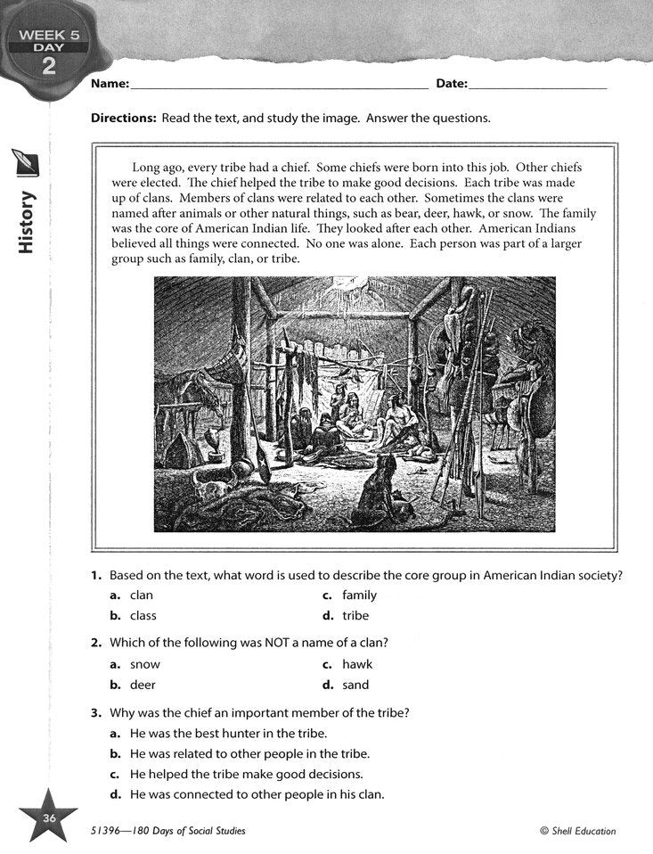 180 Days of Social Studies for Fourth Grade