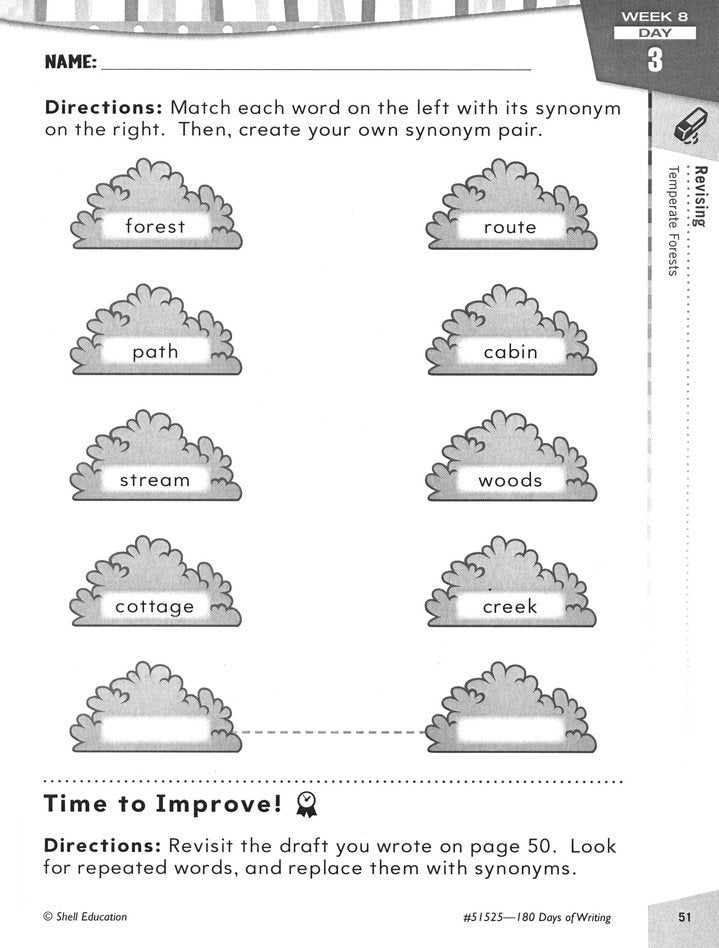 180 Days of Writing for Second Grade (Grade 2)