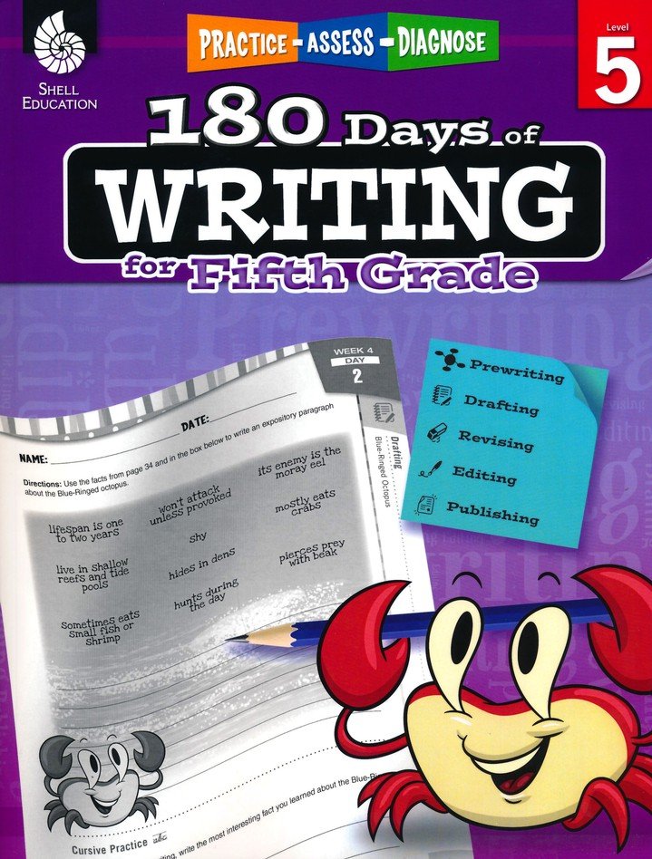 180 Days of Writing for Fifth Grade (Grade 5)