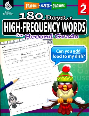 180 Days of High-Frequency Words for Second Grade (Level 2)