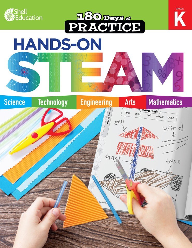 180 Days: Hands-On STEAM, Grade K