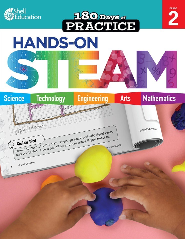 180 Days: Hands-On STEAM, Grade 2