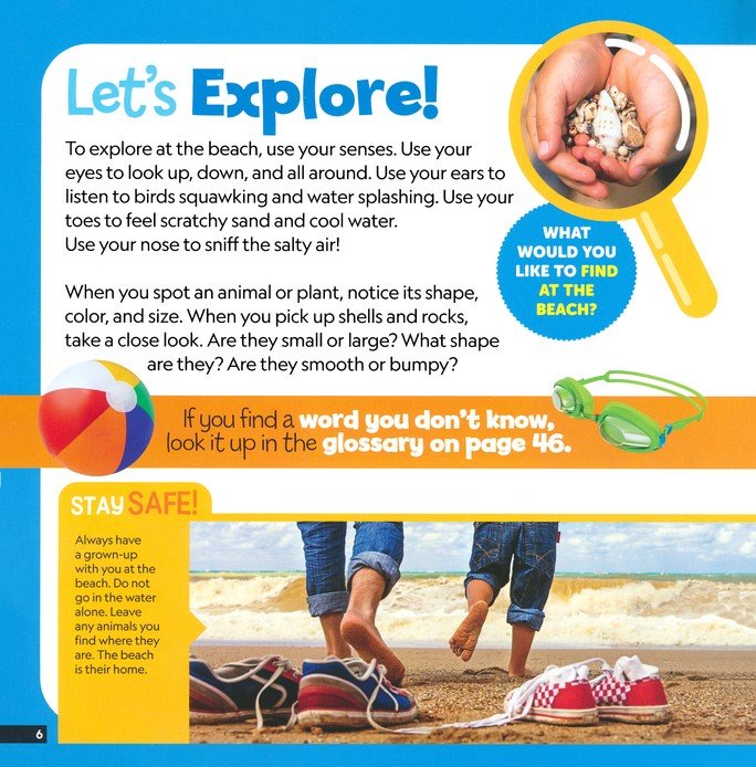 Little Kids First Nature Guide: Explore the Beach