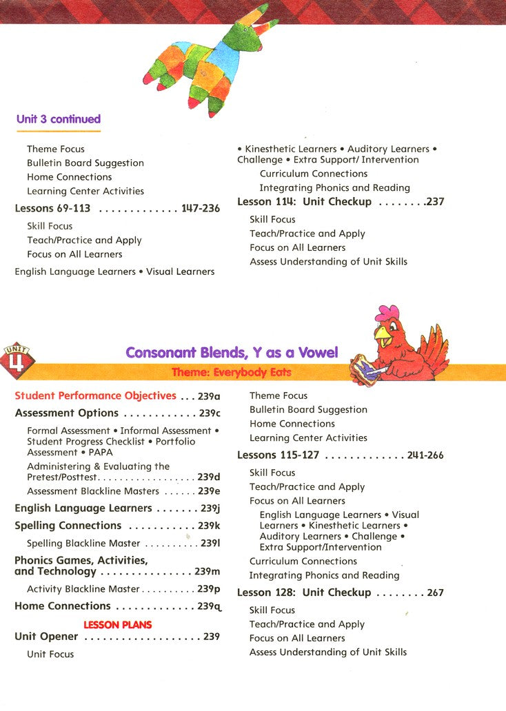 Level A,Teacher Resource Guide MCP PLAID PHONICS 2012