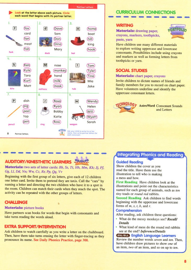 Level A,Teacher Resource Guide MCP PLAID PHONICS 2012