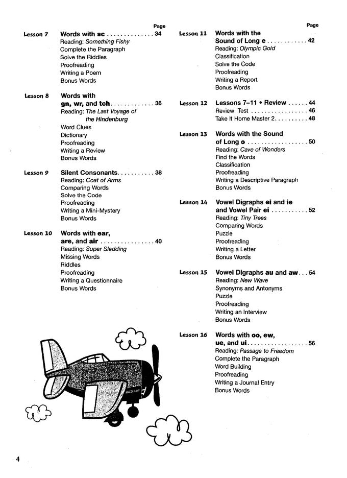 Modern Curriculum Press Spelling Workout Grade 6  Homeschool Bundle (2002 Edition)