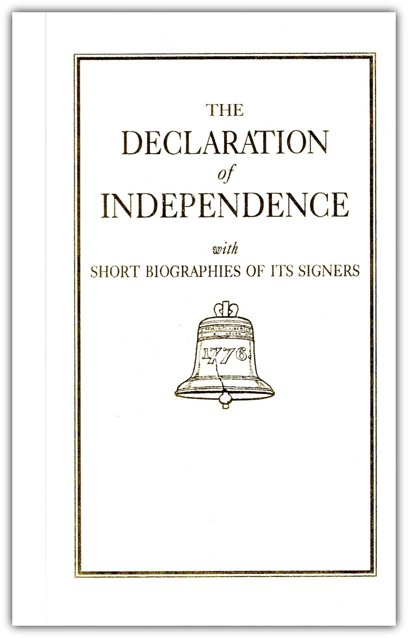 Declaration of Independence