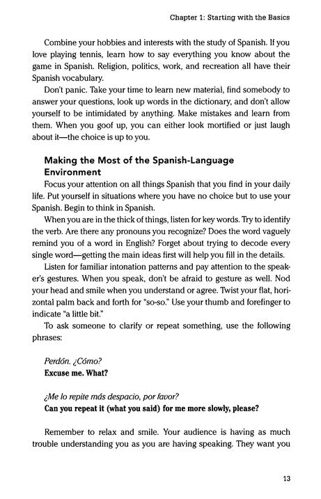 The Everything Essential Spanish Book: All You Need to Learn Spanish in No Time