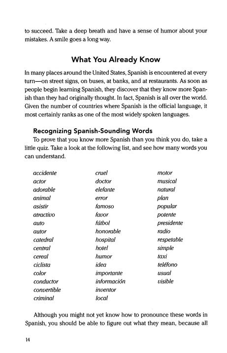 The Everything Essential Spanish Book: All You Need to Learn Spanish in No Time