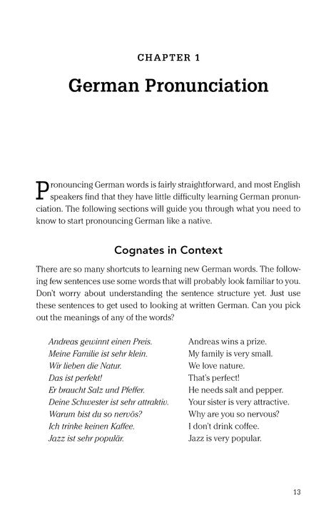The Everything Essential German Book: All You Need to Learn German in No Time!