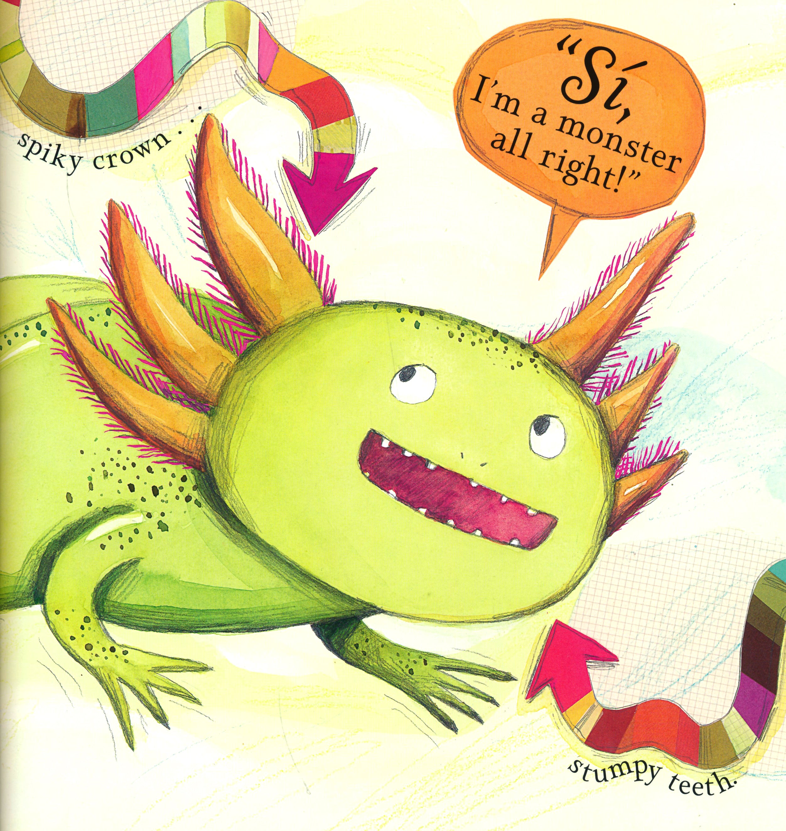 Spike, the Mixed-up Monster