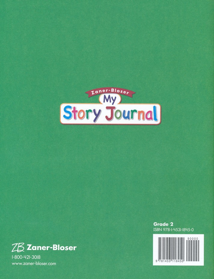 Zaner-Bloser My Story Journal, Grade 2