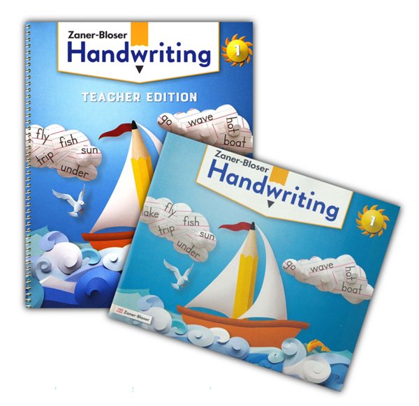 Zaner-Bloser Handwriting Grade 1: Student & Teacher Editions (Homeschool Bundle --- 2020 Copyright)