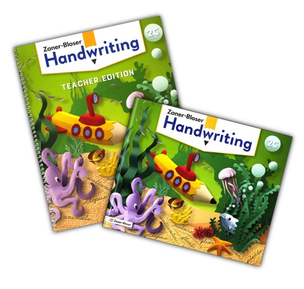 Zaner-Bloser Handwriting Grade 2: Student & Teacher Editions (Cursive; Homeschool Bundle --- 2020 Copyright)
