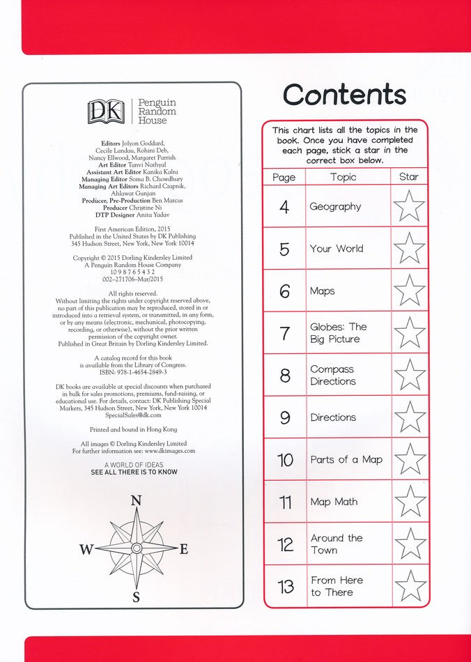 Dk Workbooks: Geography: Third Grade