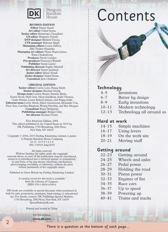 First How Things Work Encyclopedia: A First Reference  Book for Children