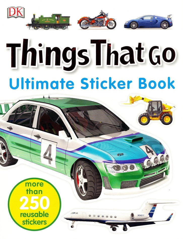 Ultimate Sticker Book: Things That Go