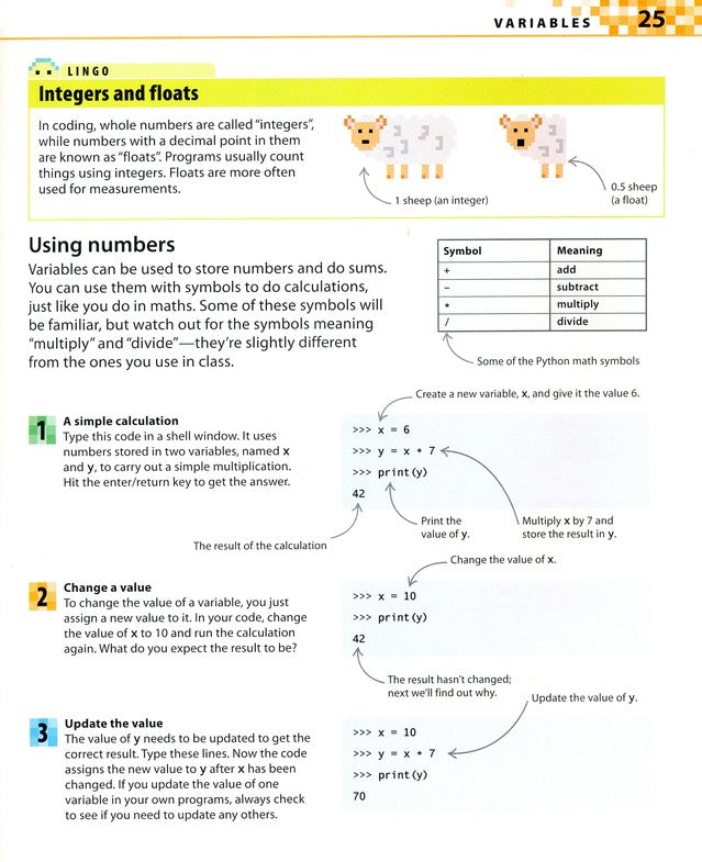 Coding Projects in Python: A Step-by-Step Visual Guide to Creating Your Own Python Projects