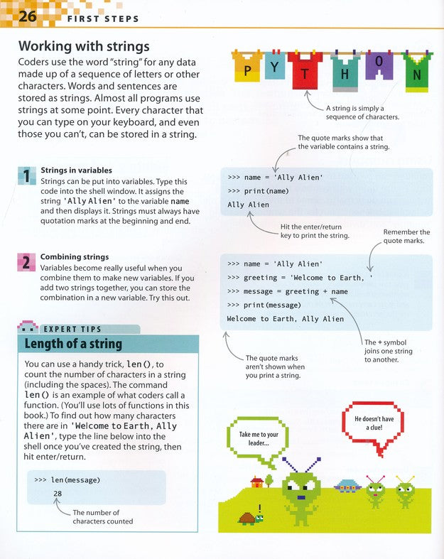 Coding Projects in Python: A Step-by-Step Visual Guide to Creating Your Own Python Projects