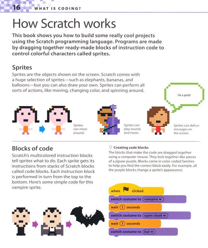 Coding Projects in Scratch: A Step-by-Step Visual Guide to Coding Your Own Animations, Games, Simulations, a