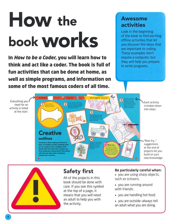 How to Be a Coder: Learn to Think Like a Coder with Fun Crafts, Then Code for Real in Scratch Online