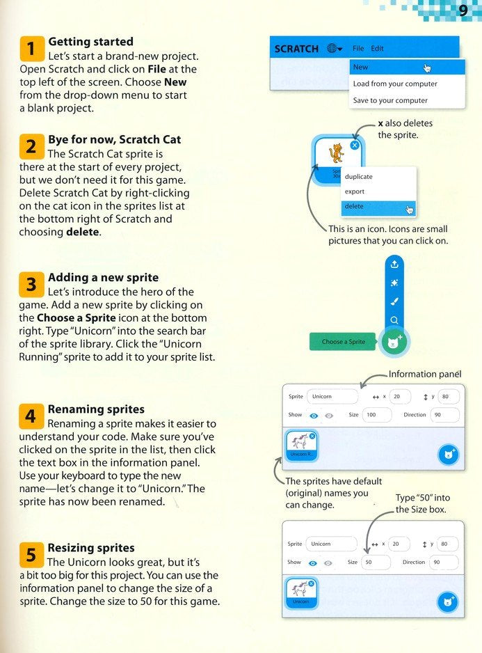 Computer Coding with Scratch 3.0 Workbook