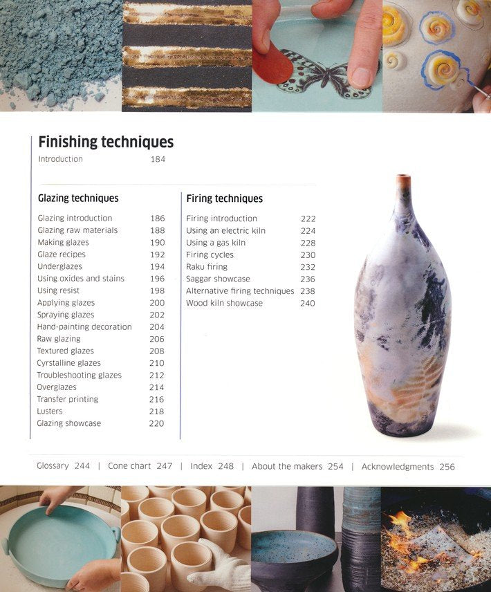 Complete Pottery Techniques: Design, Form, Throw, Decorate and More, with Workshops from Professional Makers