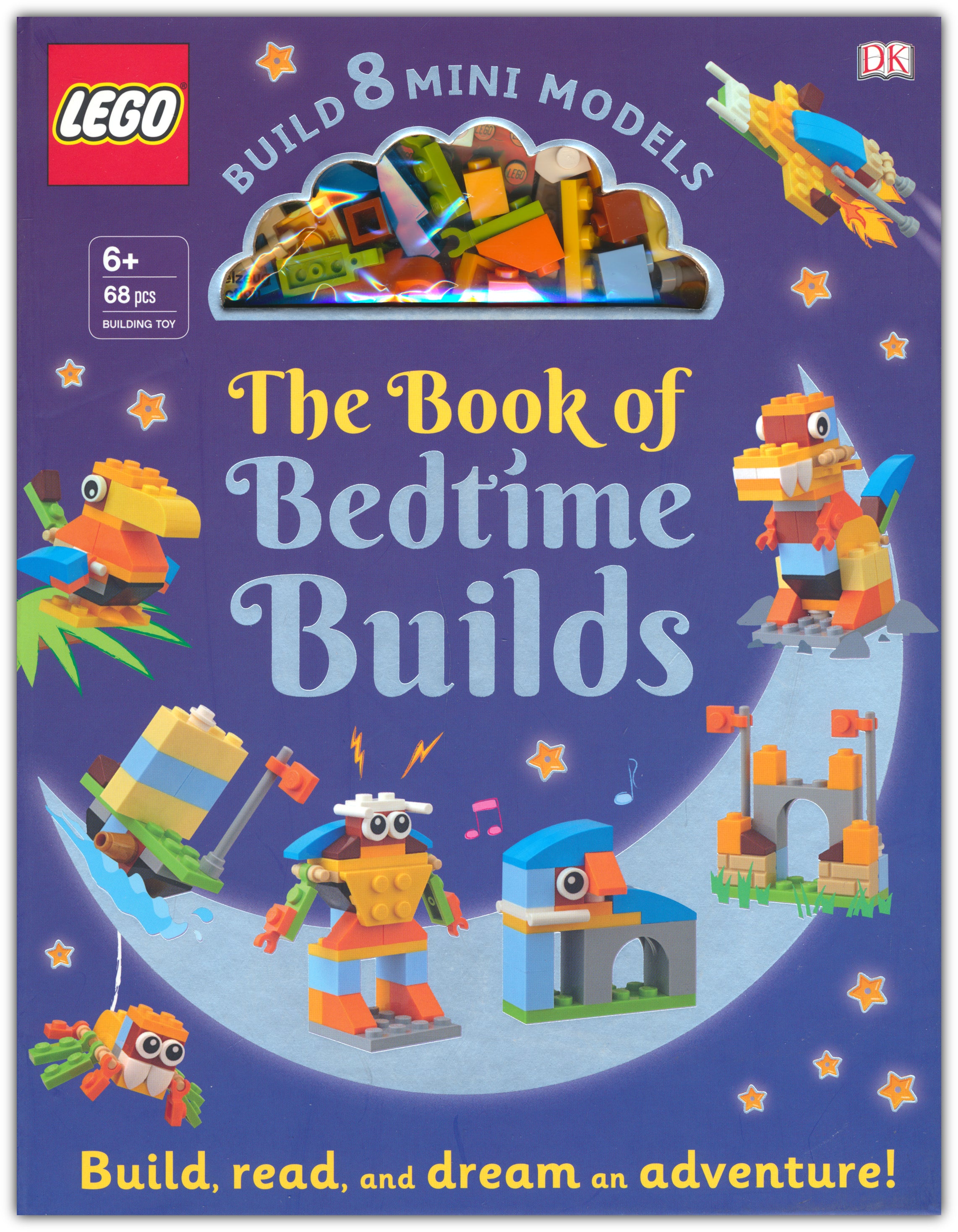 The LEGO Book of Bedtime Builds With Bricks to Build 8 Mini Models