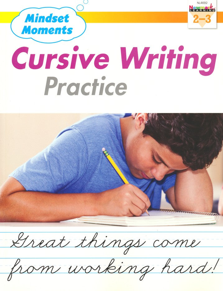 Mindset Moments: Cursive Writing Practice, Grades 2-3