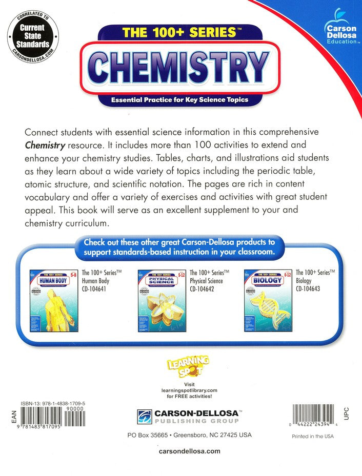 Chemistry, Grades 9-12