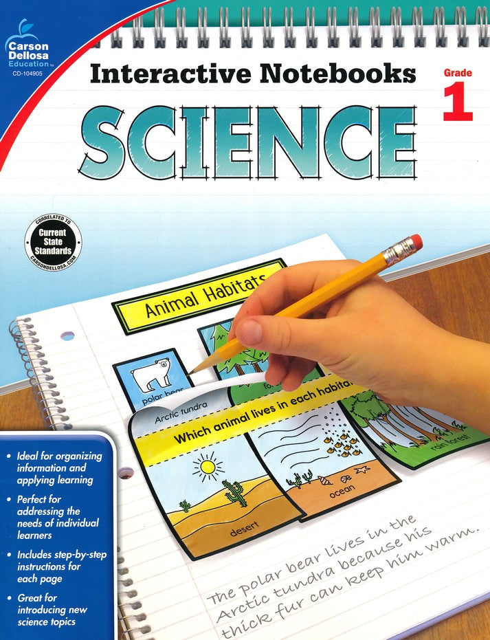 Interactive Notebooks Science, Grade 1