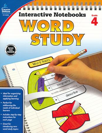 Interactive Notebooks: Word Study, Grade 4