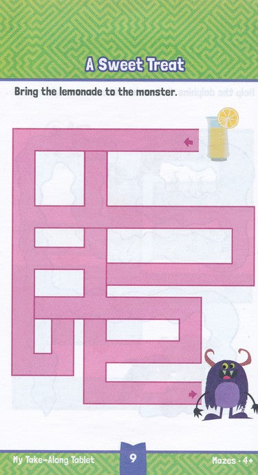 My Take-Along Tablet Mazes