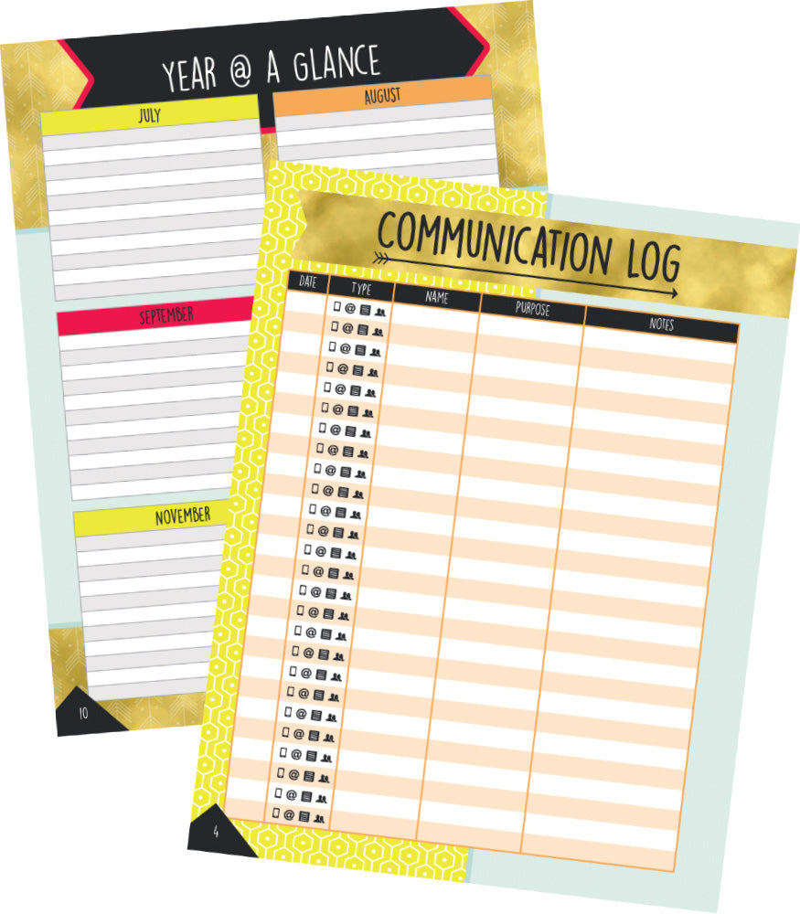 Aim High Teacher Planner Plan Book