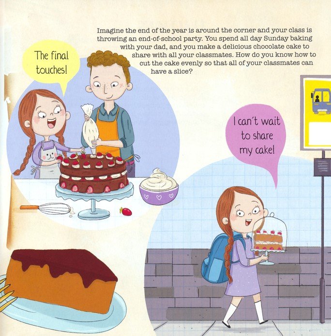 How Do You Share With Your Friends?: A Math Book About Fractions, Decimals, & Percents