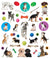 Eyelike Stickers: Puppies