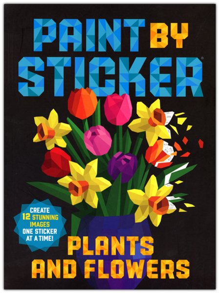 Paint by Sticker: Plants and Flowers