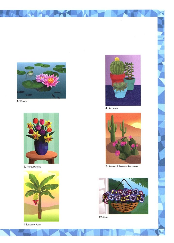 Paint by Sticker: Plants and Flowers