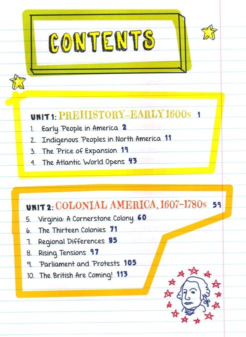 Everything You Need to Ace U.S. History in One Big Fat Notebook: The Complete Middle School Study Guide, 2nd Edition