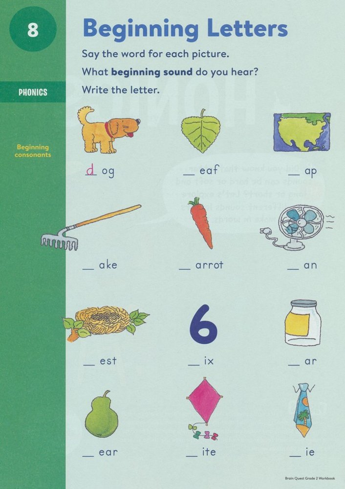 Brain Quest Workbook: 2nd Grade Revised Edition, Revised Edition