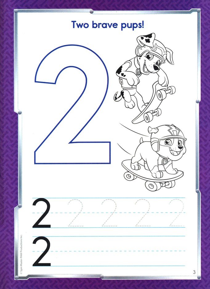 Numbers, Letters, and More!, PAW Patrol