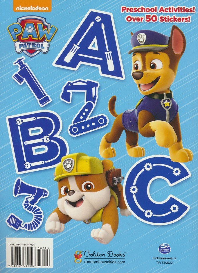 Numbers, Letters, and More!, PAW Patrol