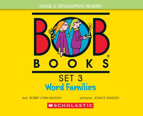 Bob Books: Word Families Hardcover Bind-Up  Phonics, Ages 4 and up, Kindergarten, First Grade (Stage 3: Developing Reader)
