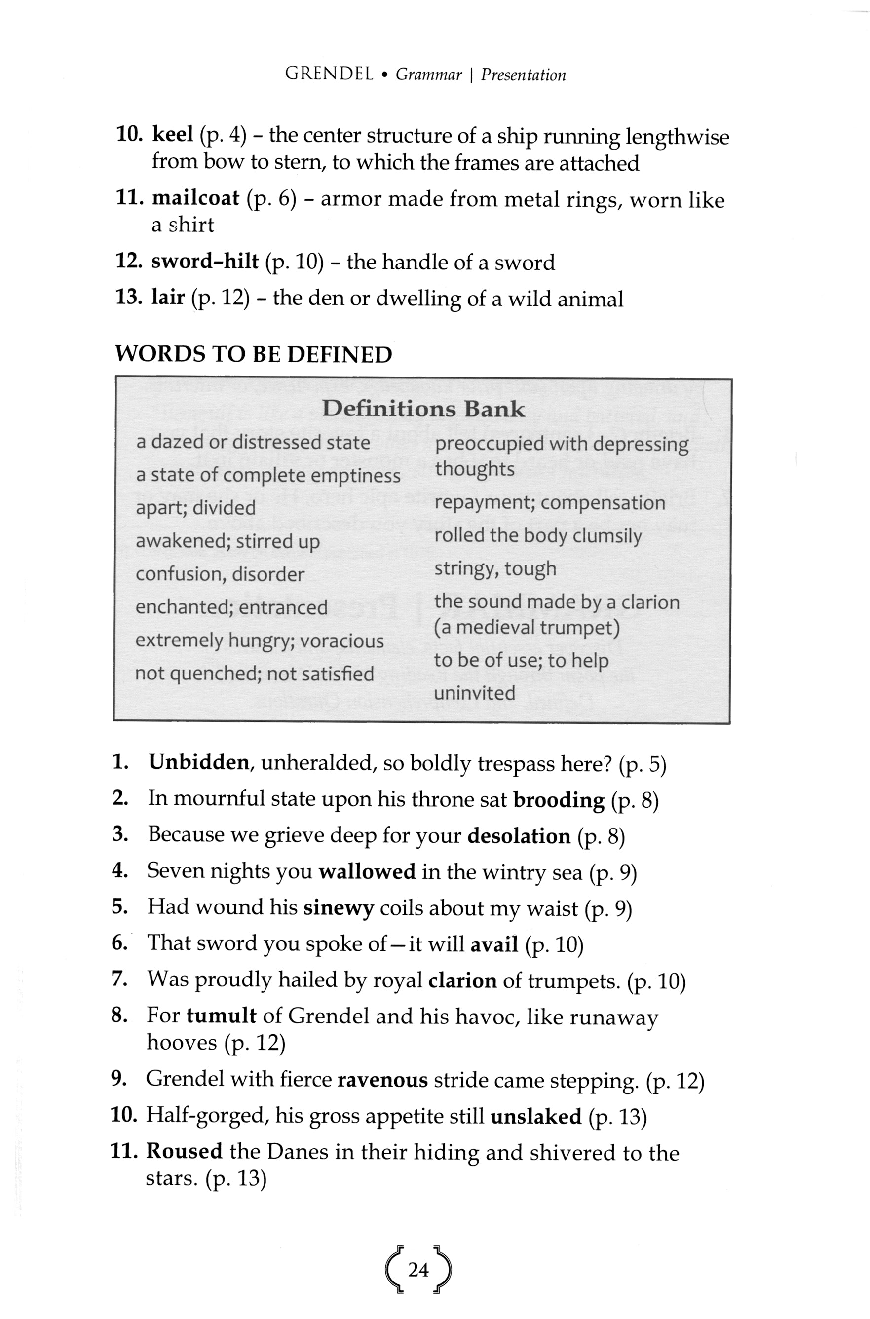 Beowulf the Warrior Student Book (Charter Version)