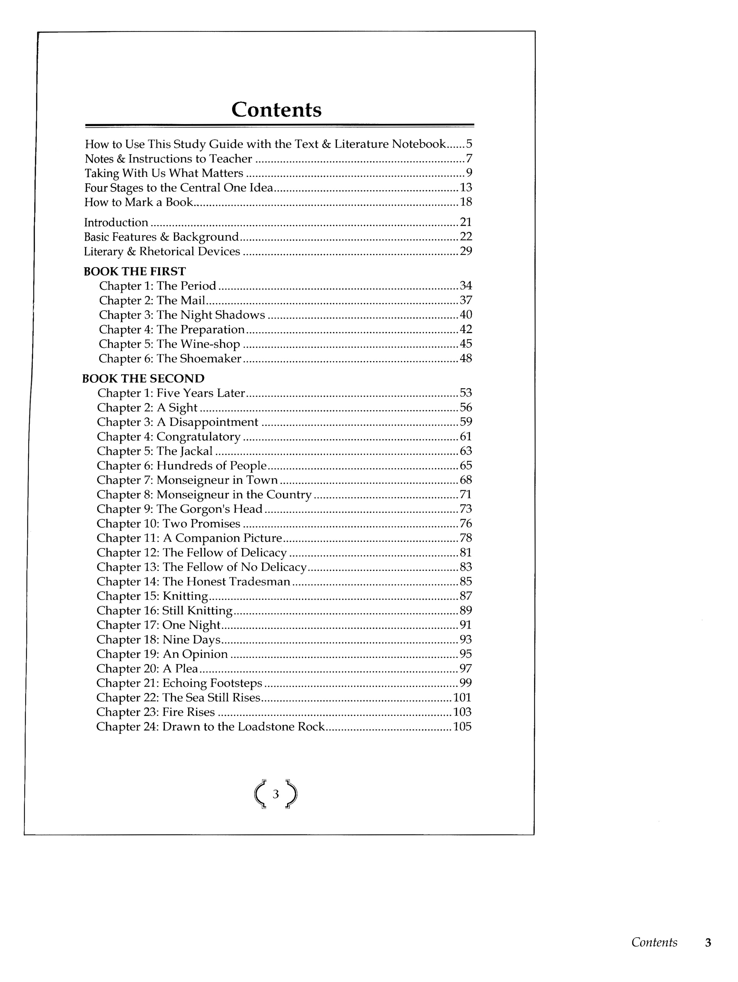 A Tale of Two Cities Teacher Guide (Charter Version)