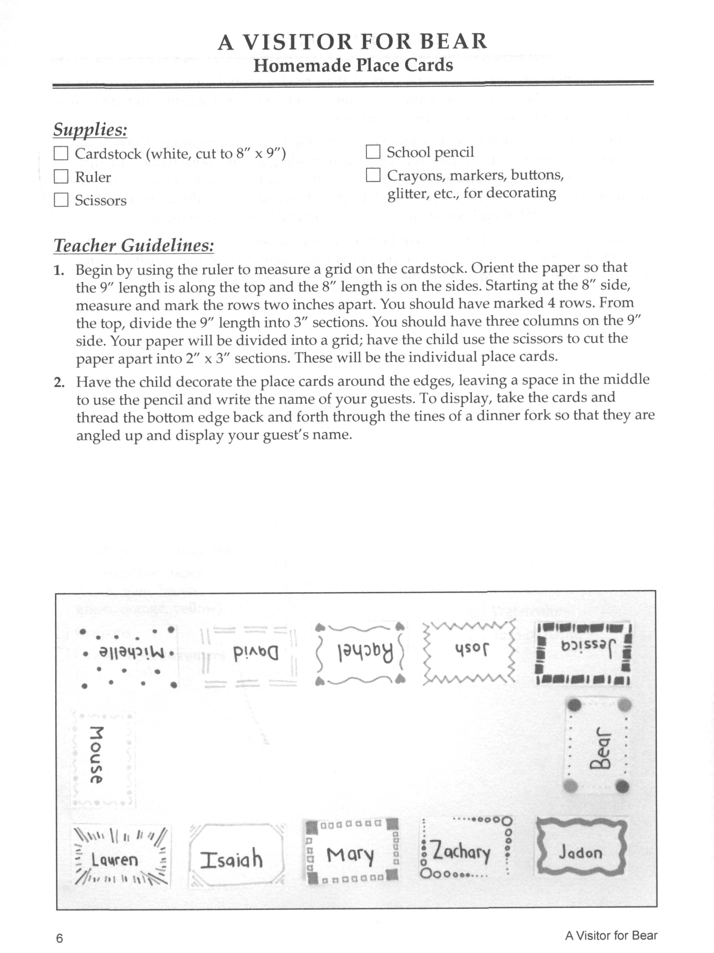 The Book of Crafts, First Grade (Charter Version)