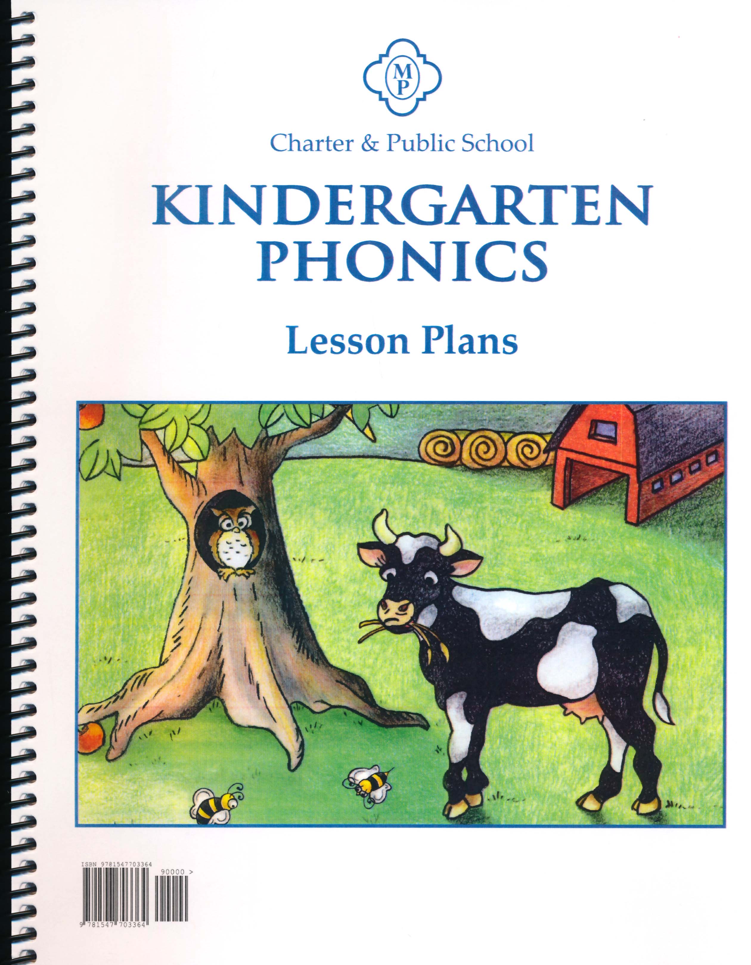 Kindergarten Phonics Lesson Plans (Charter Version)