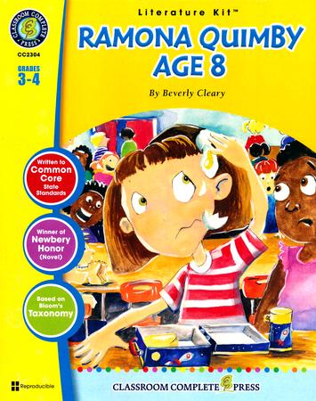 Ramona Quimby, Age 8 (Beverly Cleary) Literature Kit