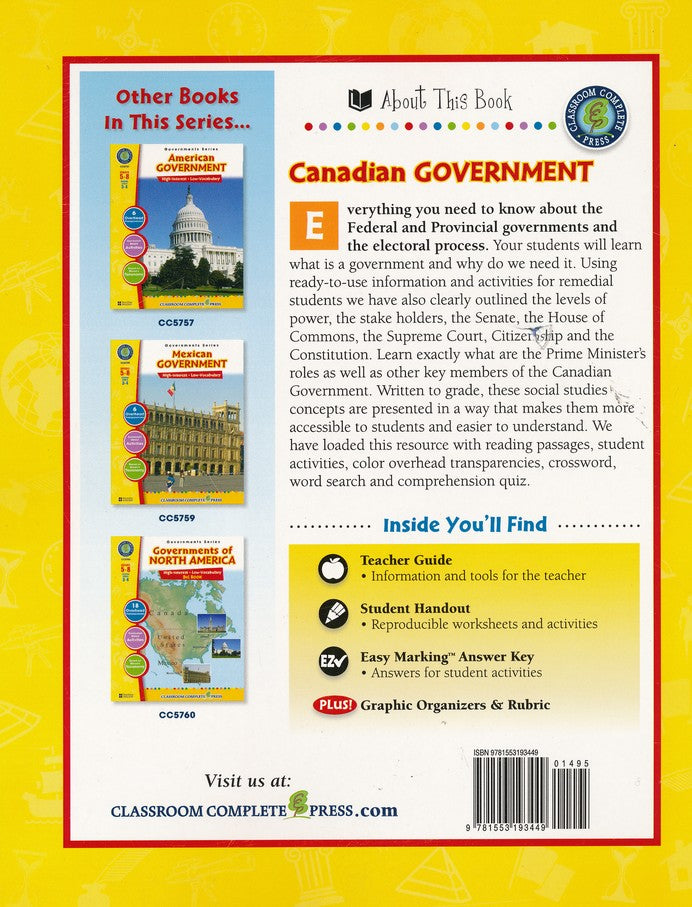 Canadian Government Grades 5-8